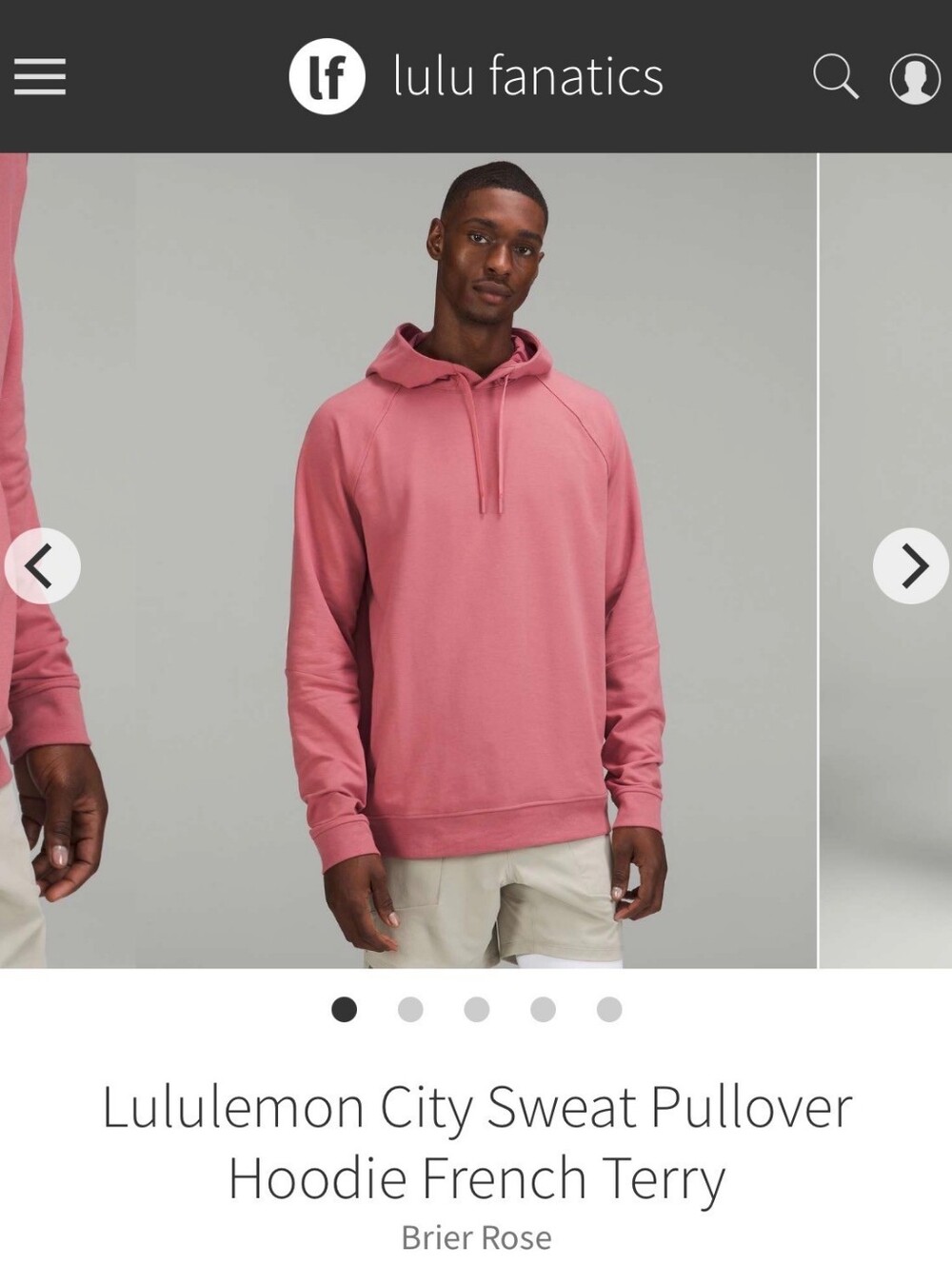 Lululemon City Sweat  Pullover Hoodie NWTS  Small